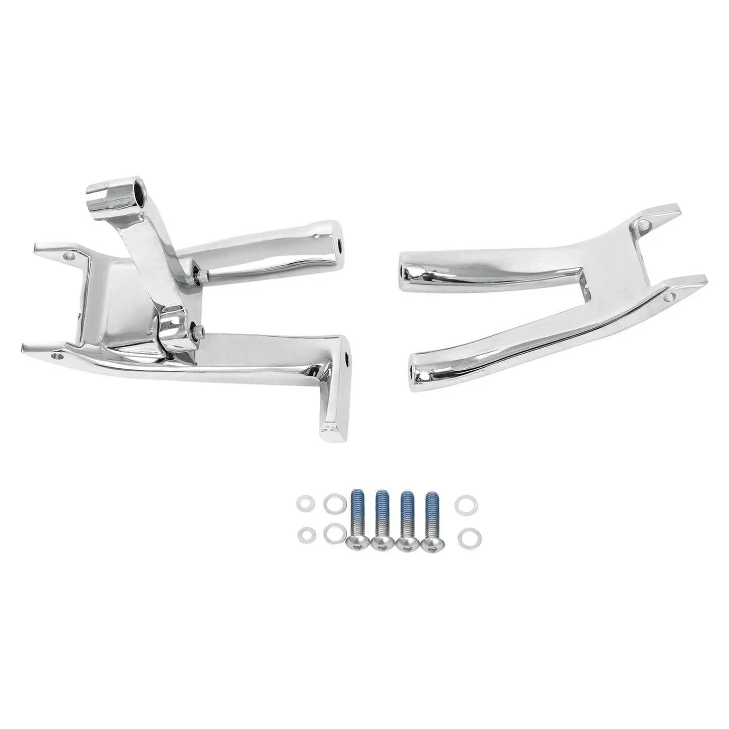 Chrome Rider Floorboard Footboards Bracket for Harley Softail Deluxe (2018-25)