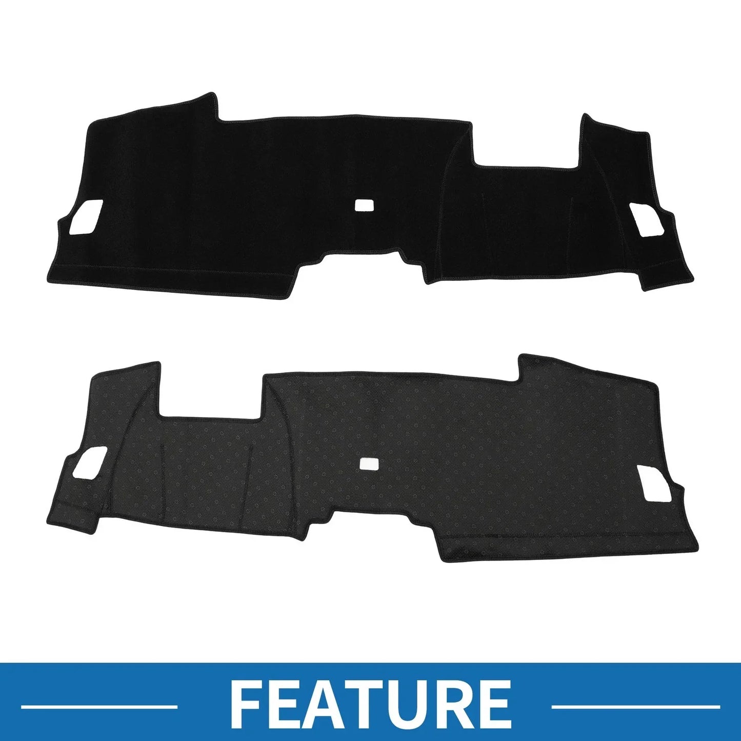 Dashboard Cover Mat for Honda CRV 2023-2024 HUD Sun Protector Pad Black