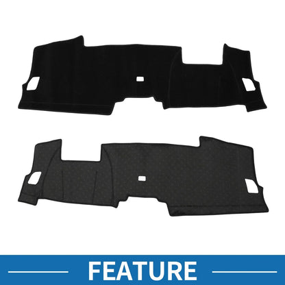 Dashboard Cover Mat for Honda CRV 2023-2024 HUD Sun Protector Pad Black