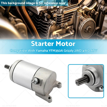 Starter Motor for Yamaha YFM350A Grizzly (2007-2009, 2013-2014)