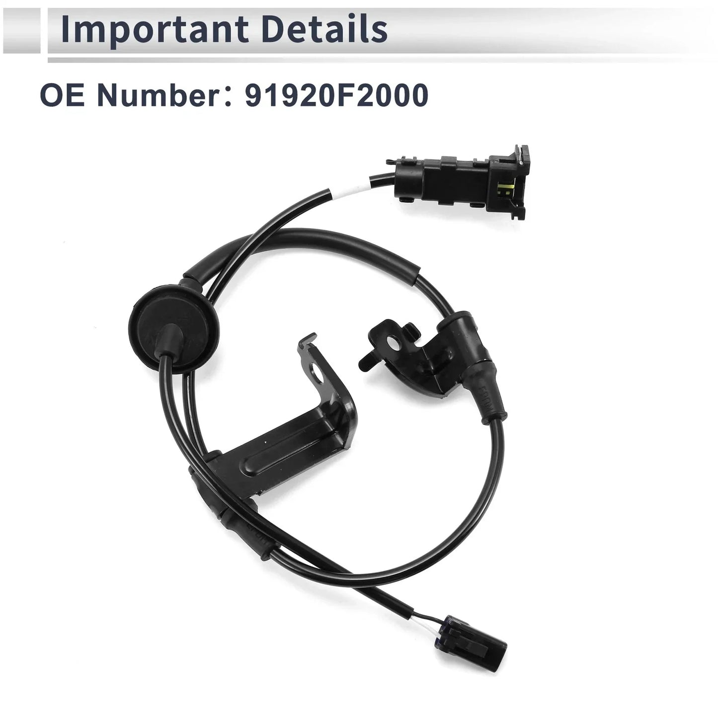 ABS Wheel Speed Sensor for Hyundai Elantra 2016-2019 (2 x Sensors)