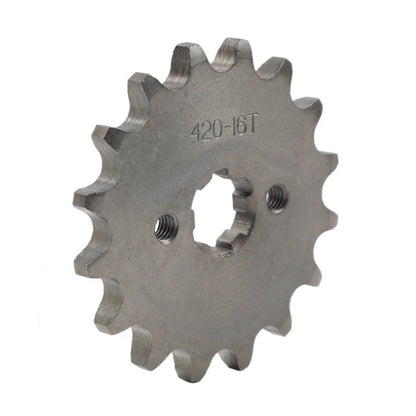 17mm 16T Front Sprocket for 50cc 70cc 90cc 110cc 125cc 140cc ATV Pit Bike