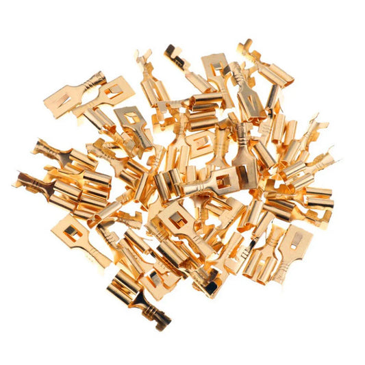 10 x 5Pin Relay Socket Connectors w/ 50 x 6.3mm Terminals for 12V/24V Systems