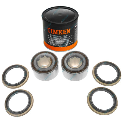 2 x Front Wheel Bearing Kits + Grease for Nissan Skyline R32 R33 R34 1989~2000