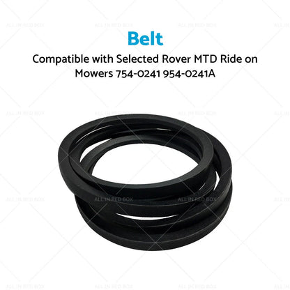 Drive Belt for Rover MTD Ride-On Mowers (Various Years)
