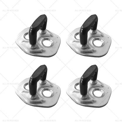 Set of 4 Door Lock Striker Plates for Nissan Patrol GU Y61 (1997-2023)