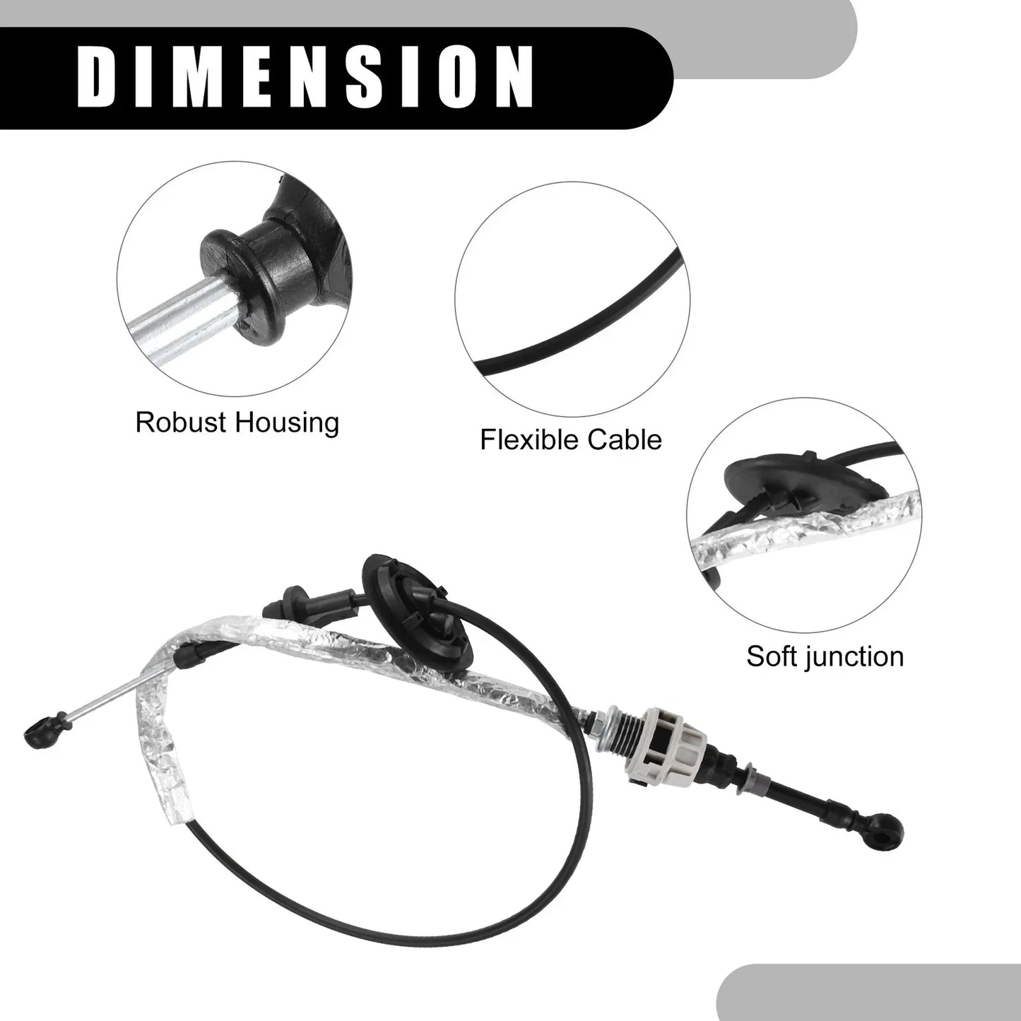 Automatic Transmission Control Lever Cable for Chevy Cavalier (2000-2005)