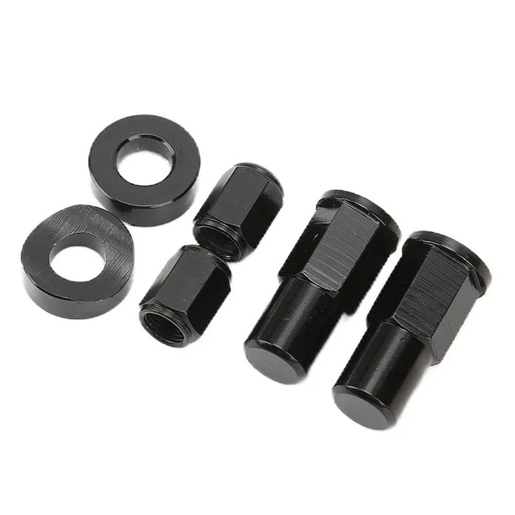 Universal Motorcycle Rim Lock Nuts & Tire Valve Stem Caps