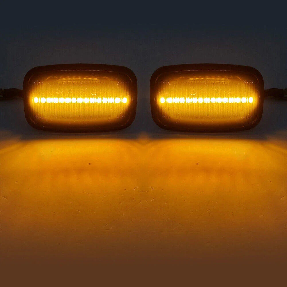 Dynamic LED Sequential Side Marker Turn Amber Light for Toyota Land Cruiser (2008-2021)