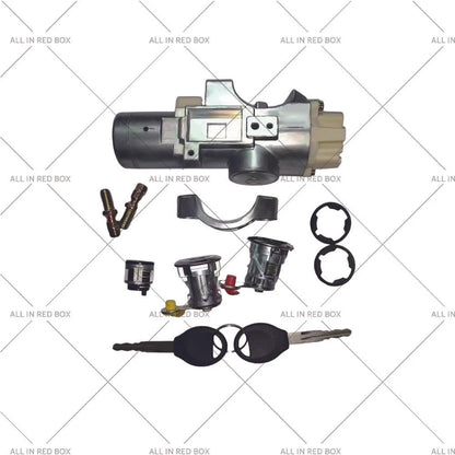Door Lock Key Ignition Barrel Set for Nissan Patrol GU Y61 Ute (2000-2017)