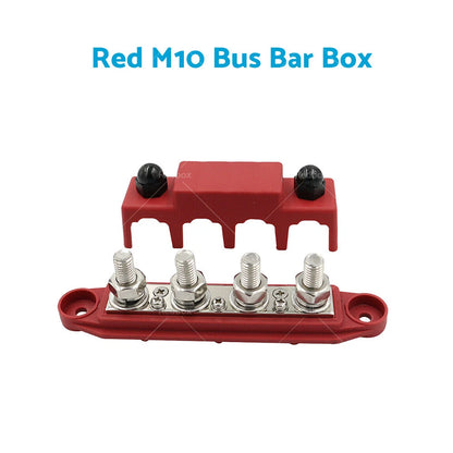 M10 Power Distribution Box Terminal Block 250A DC 48V Bus Bar