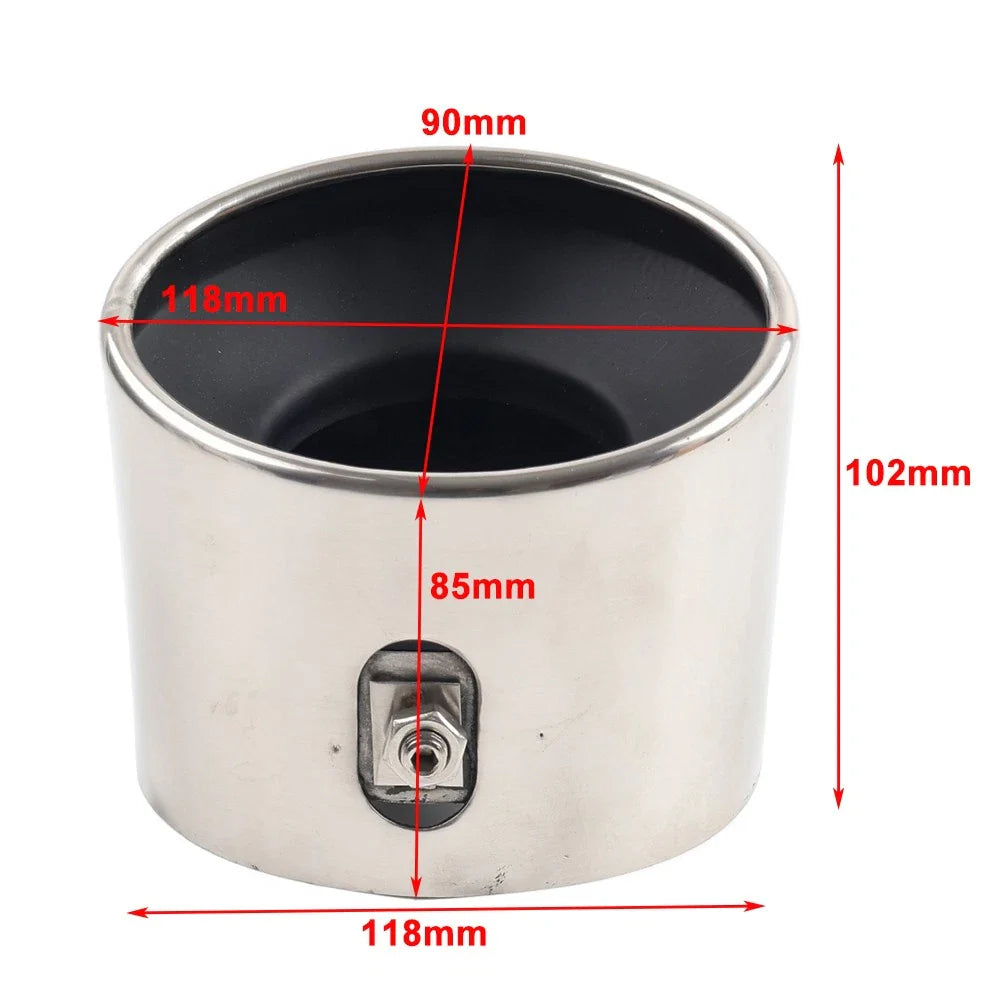 Steel Rear Exhaust Muffler Tip for Honda Accord (2008-2012)