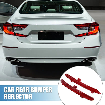 2 x Car Rear Bumper Reflectors for Honda Accord (2018-2019)