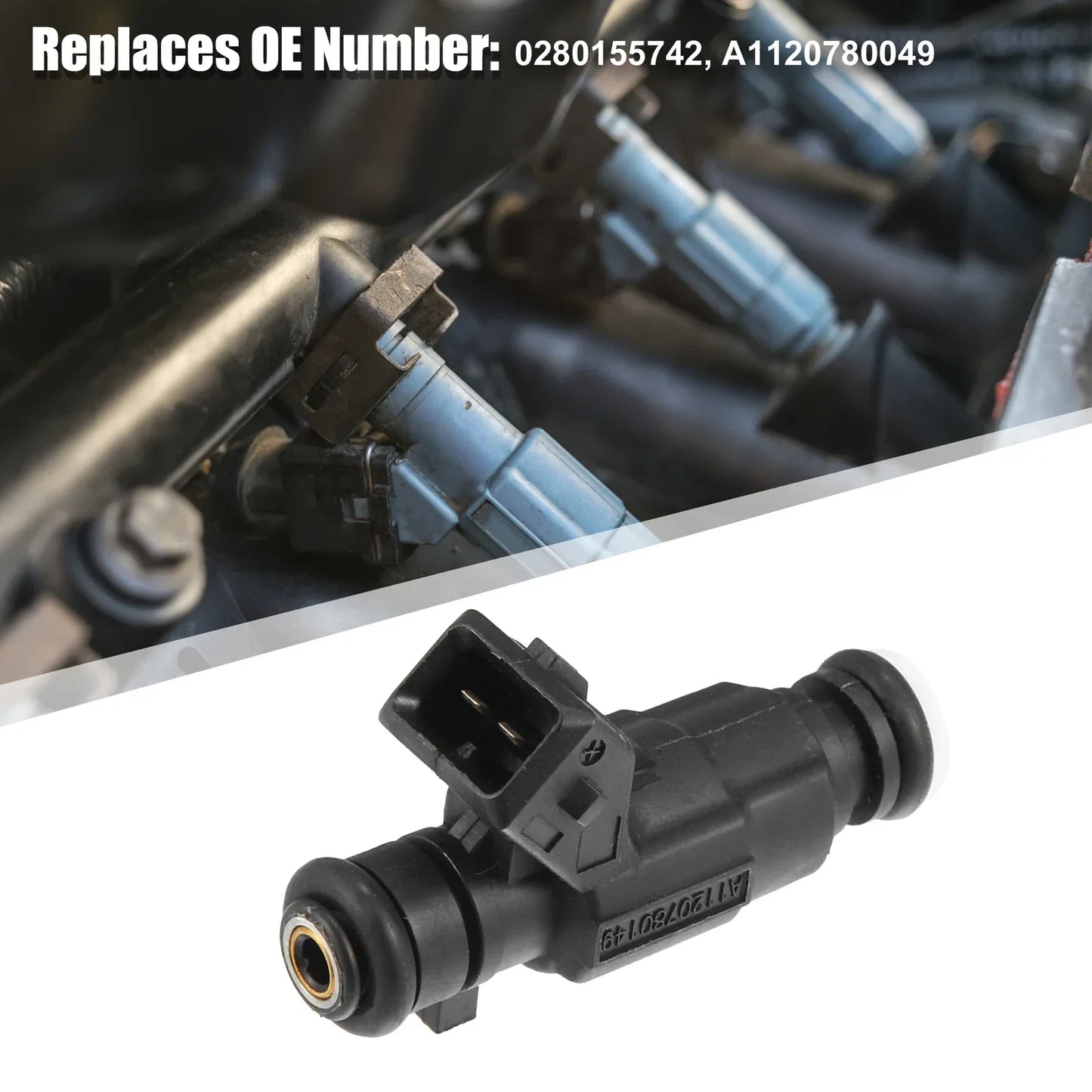 Fuel Injector for Mercedes C280 CLK320 E320 ML320 (1998-2000)