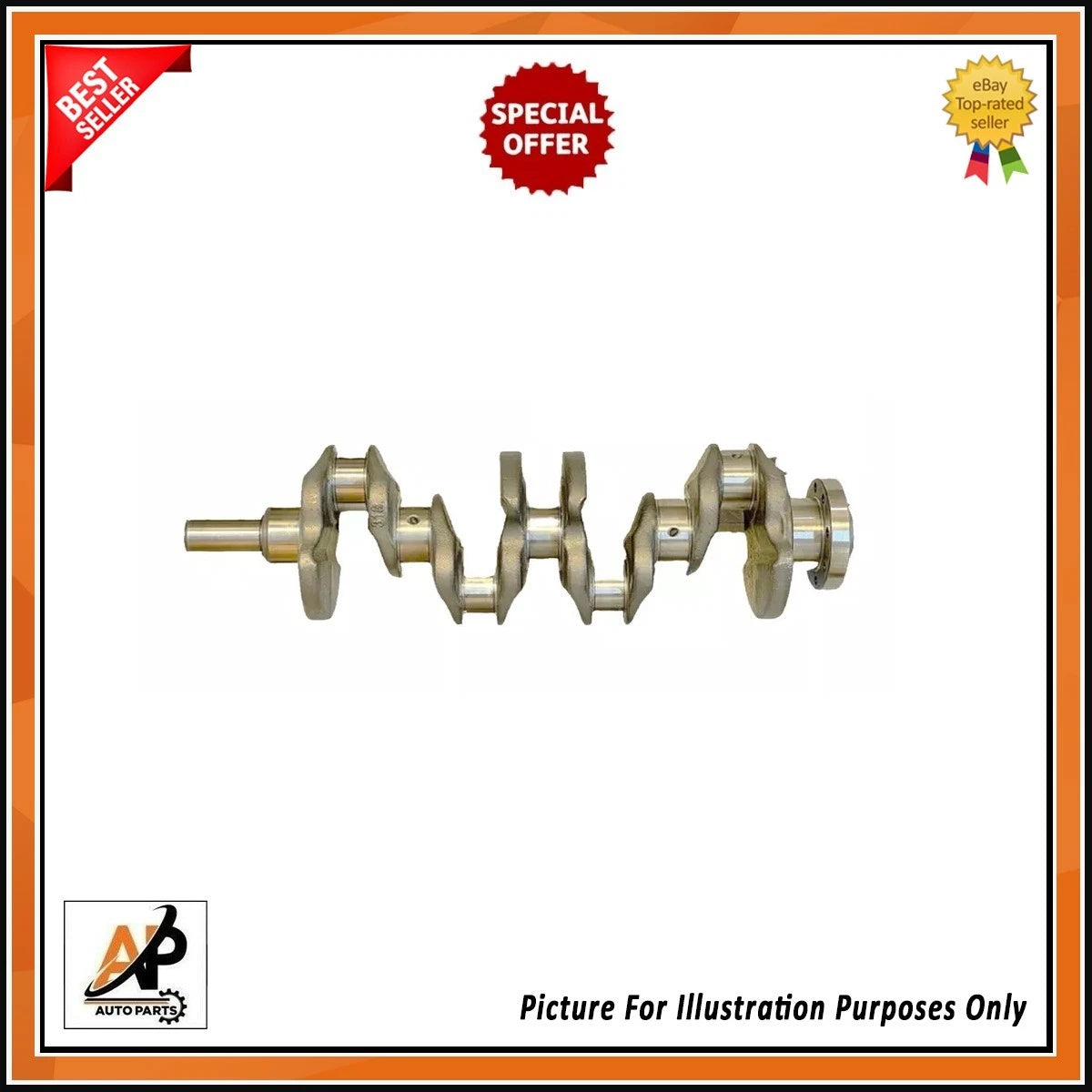 Crankshaft Replacement for Ford Transit Custom 2.0 EcoBlue YLF6 (2017–2023)