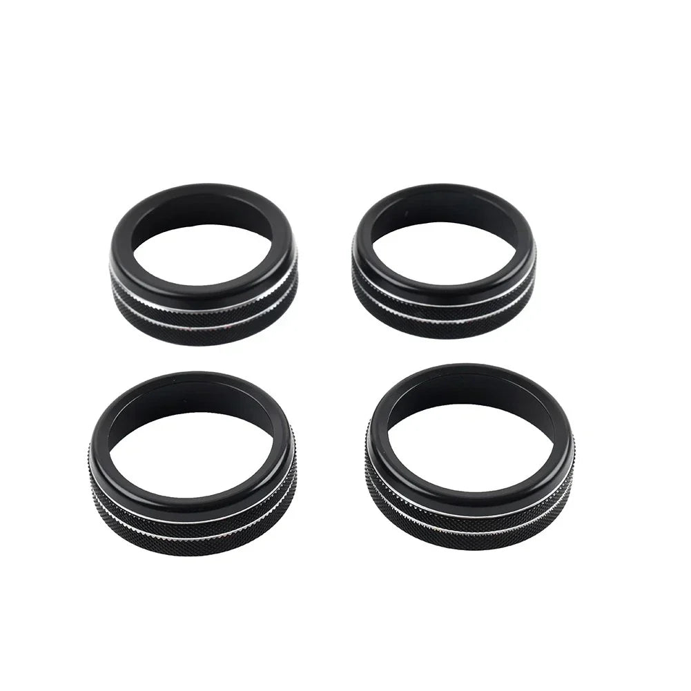 AC Climate Control Knob Trim for Toyota Tacoma (2016-2023) Black