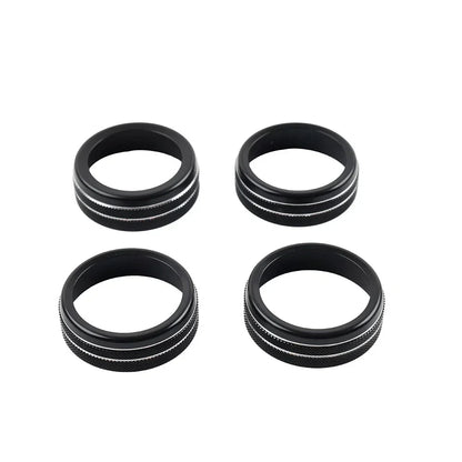 AC Climate Control Knob Trim for Toyota Tacoma (2016-2023) Black
