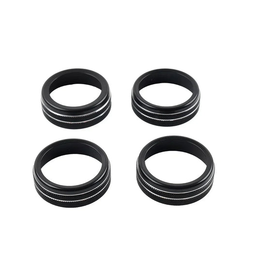 AC Climate Control Knob Trim for Toyota Tacoma (2016-2023) Black