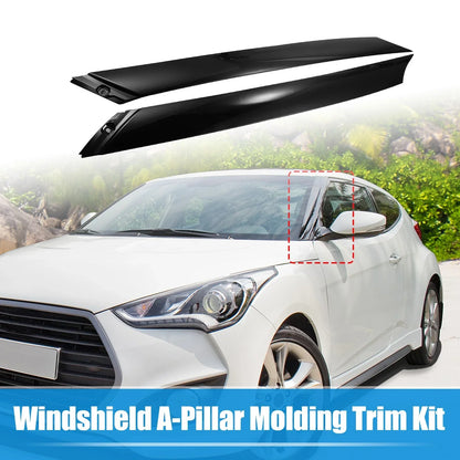 Windshield A Pillar Trim for Hyundai Veloster 2012-2017 2 x Left Right