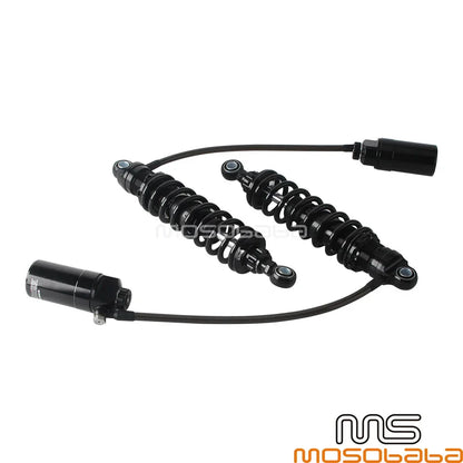 Remote Reservoir Shocks Mount Set for Harley Touring Road Glide Road King (2014-2023)