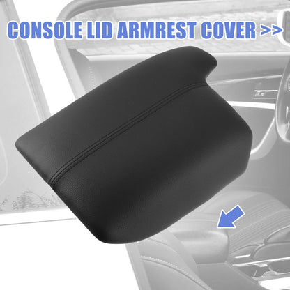 Console Lid Armrest Cover for Honda Accord (2015-2017) - Black Armrest Pad