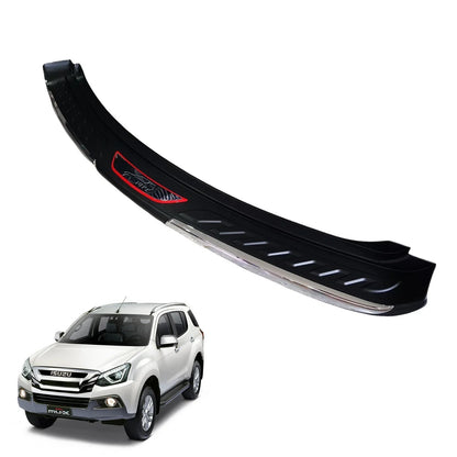 Rear Bumper Step Protector Scratch Guard Plate Chrome for Isuzu MU-X (2017-2020)