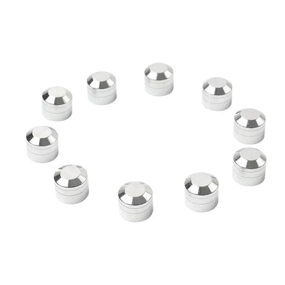 10 x Chrome Engine Screw Caps for Harley Touring Electra Glide Dyna