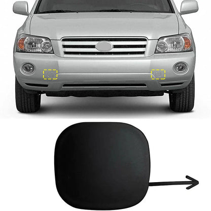 Primed Front Bumper Tow Hook Cover for Toyota Highlander (2004-2007)
