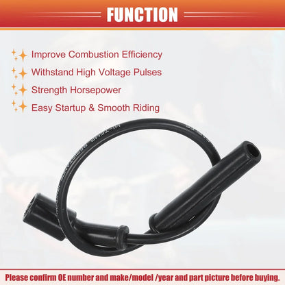 8 x Spark Plug Wire Ignition Coil Cables for Dodge Dakota Durango (2000-2004)