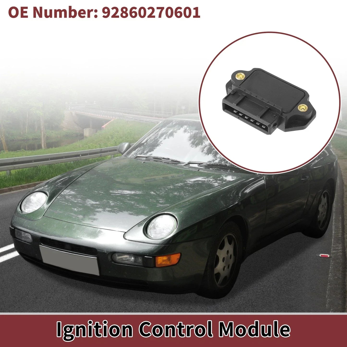Ignition Control Module for Porsche 928 (1983-1995) - 1 x Plastic