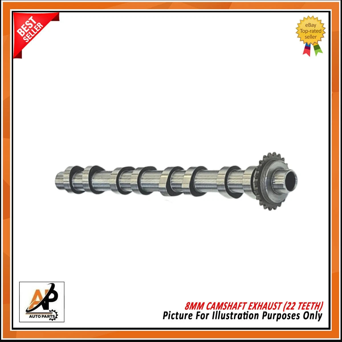 Camshaft Exhaust for Peugeot 1.5 BlueHDi DV5R (22 Teeth) (2014–2020)