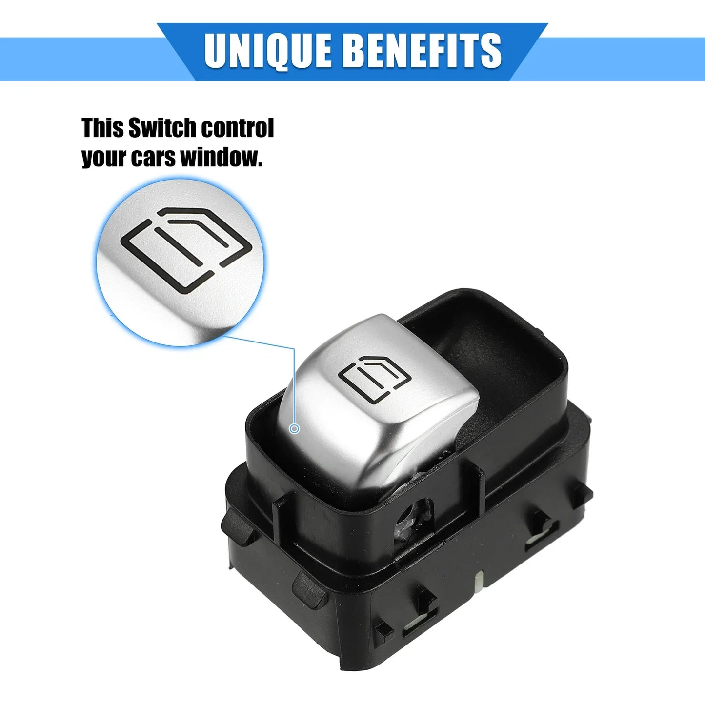 Window Control Switch for Mercedes-Benz C-Class W205, GLC 2015-2020
