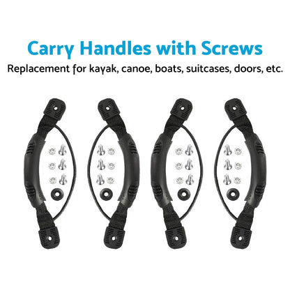 4 x Carry Handles with Screws for Kayak Canoe Boat Side Mount