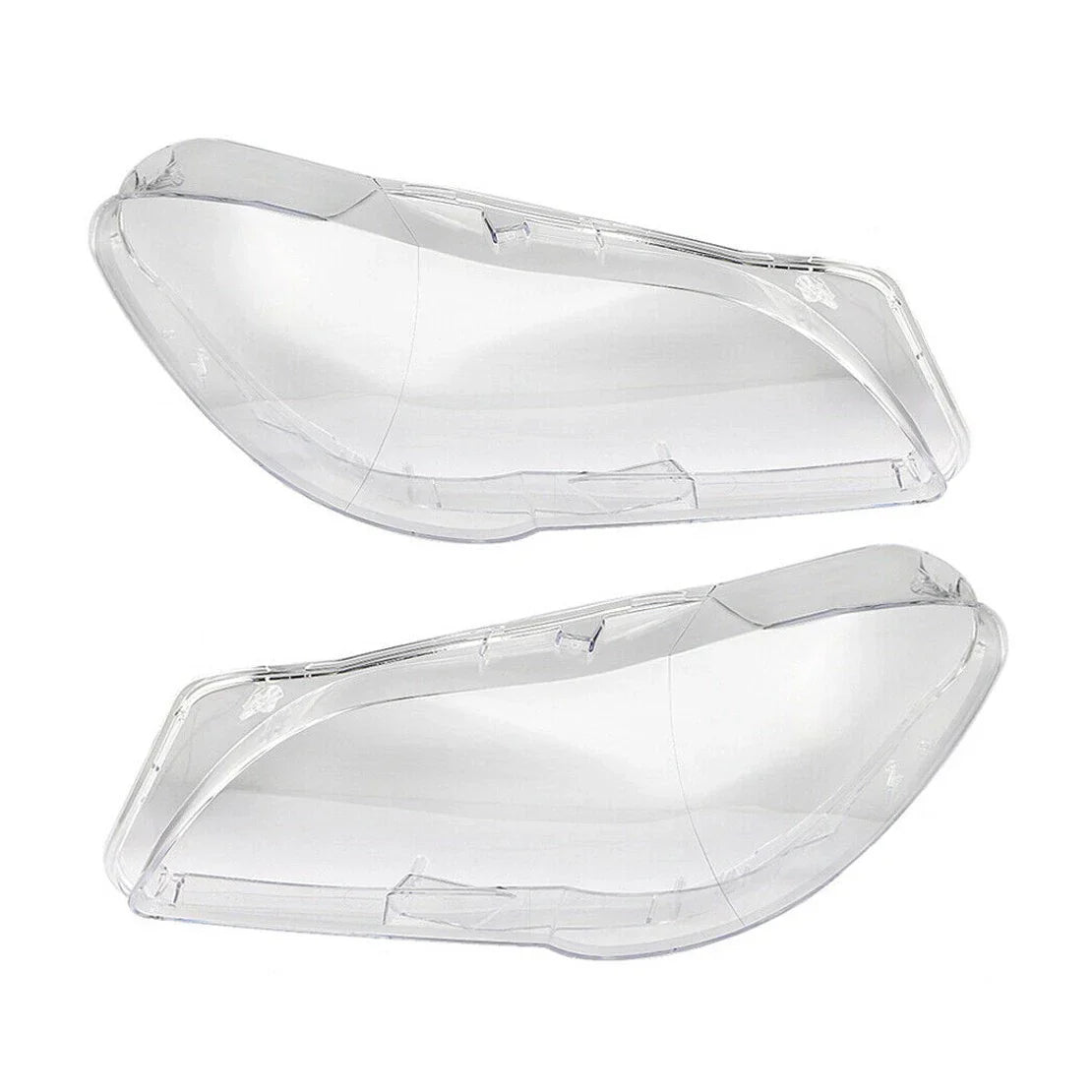 2 x Headlight Glass Lens Diffuser Cover for BMW F10 F11 F18 520 525 (2010-2017)