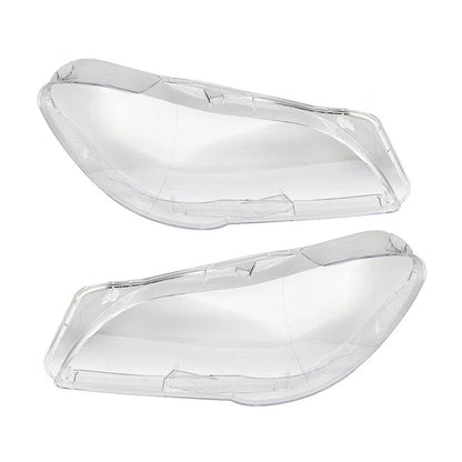 2 x Headlight Glass Lens Diffuser Cover for BMW F10 F11 F18 520 525 (2010-2017)