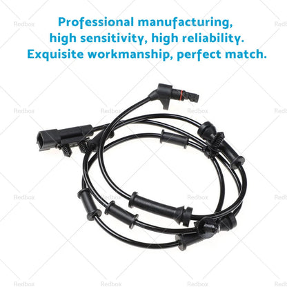 Front Rear ABS Wheel Speed Sensors for Jeep Wrangler (2007-2017)