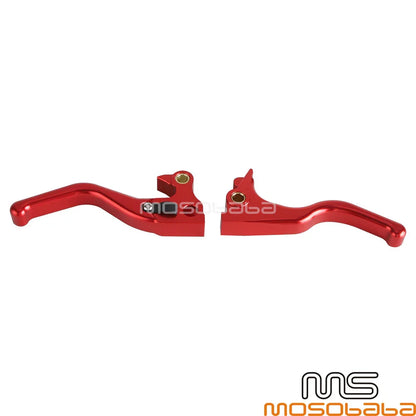 Handlebar Brake Clutch Lever Kit for Harley Sportster Custom XL1200C (2004-2023)