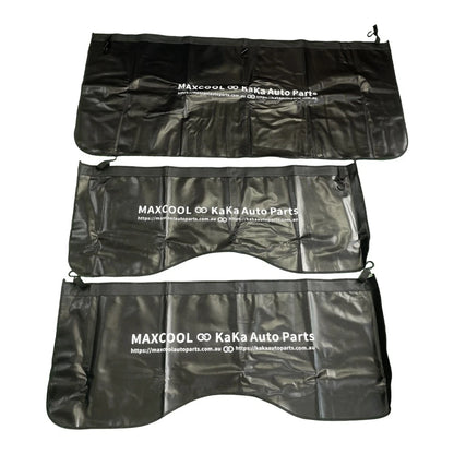 3 x PU Leather Magnetic Fender Covers for All Car Models Scratch Protection