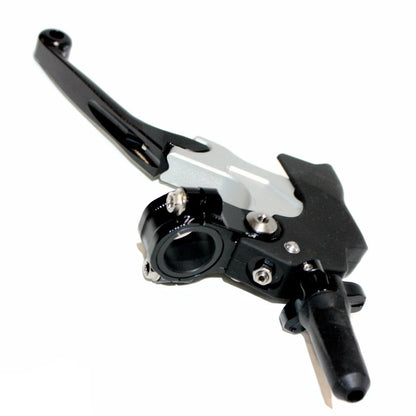 CNC Black Foldable Clutch Lever Perch Assembly for PIT PRO MX Dirt Bike