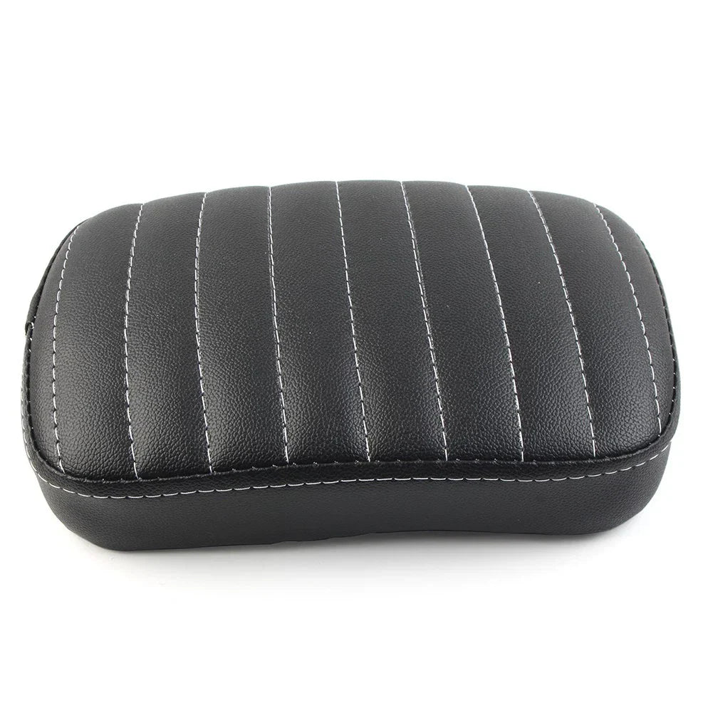 Rear Passenger Seat Pillion Pad with Suction Cups for Harley
