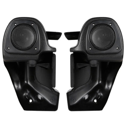 Vented Leg Fairing Speakers for Harley Electra Glide Road King (1983 - 2013)