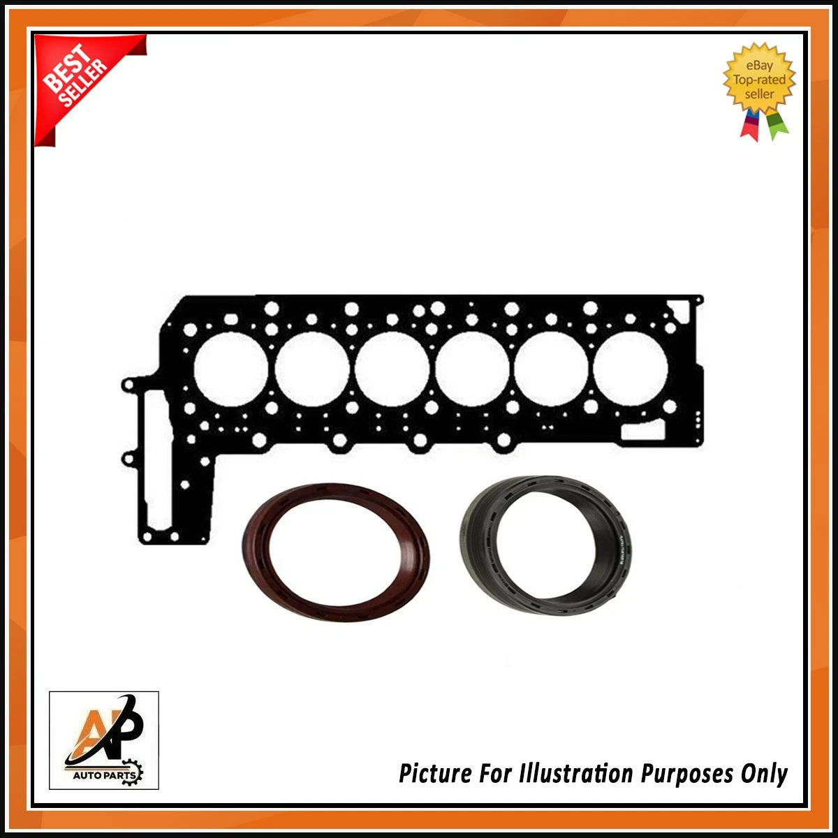 Head Gasket Set Replacement Rebuild Conversion for BMW 3.0 N57D30 (2008–2016)