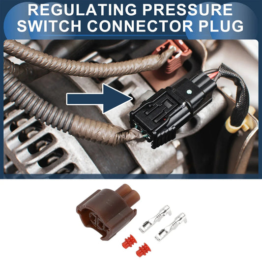 2 x Pin Regulating Pressure Switch Connector Plug for Honda Odyssey Civic