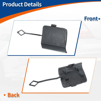 Rear Tow Hook Cover for Mercedes-Benz W212 E200 (2010-2016) Gray
