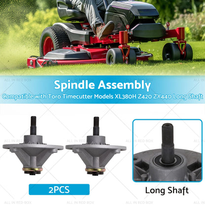 Long Shaft Spindle Assembly for Toro Timecutter XL380H Z420 ZX440