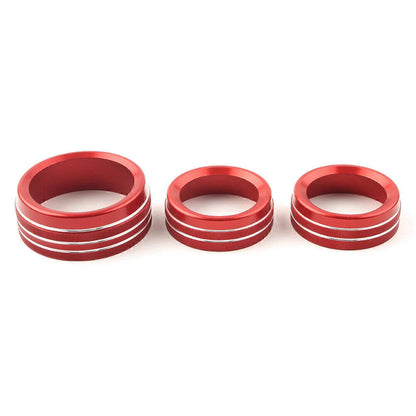 Air Conditioner Switch Knob for Dodge Challenger 2015-2024 Red