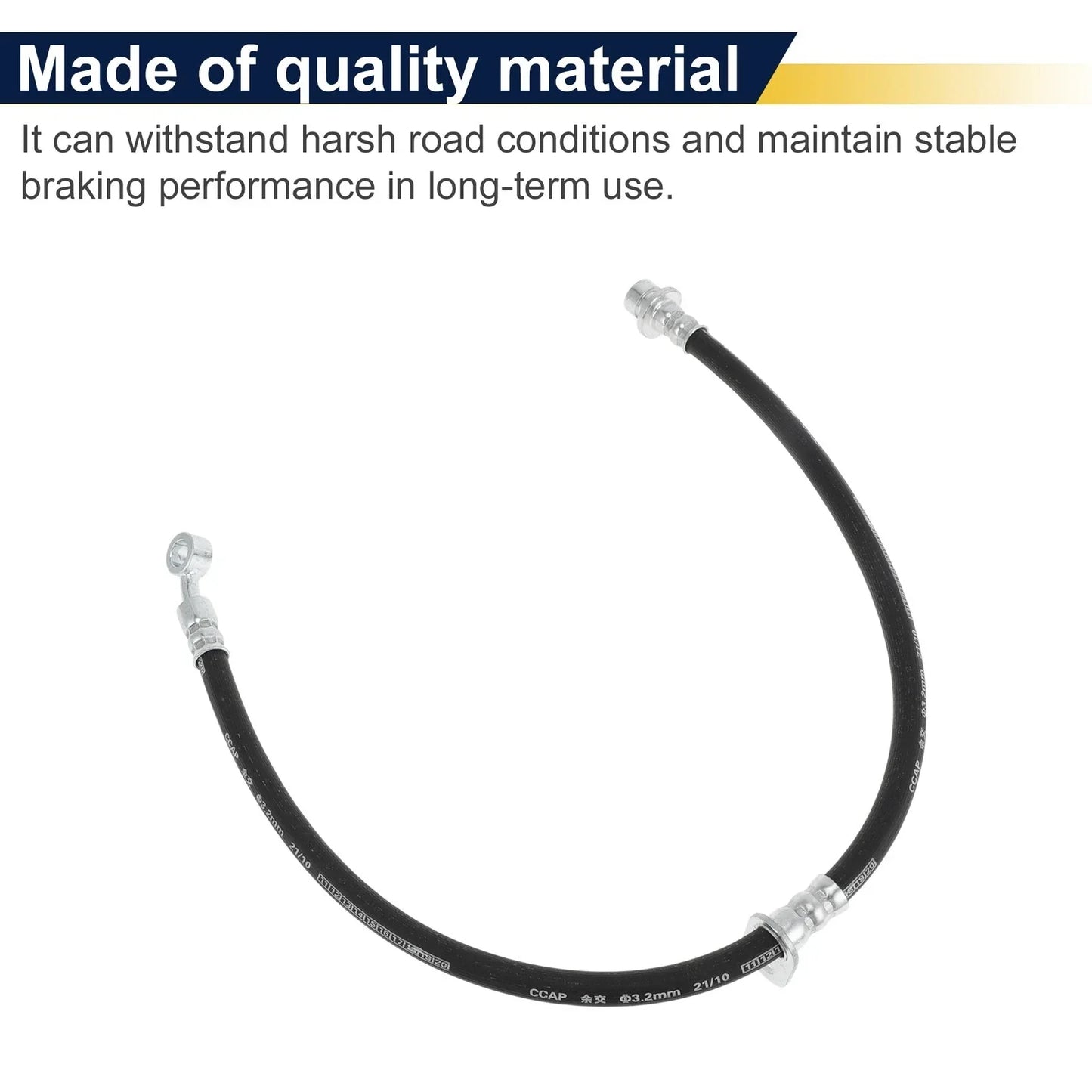 Front Left Brake Hose for Honda Crider 2013-2020 Hydraulic Hose 2 x 01465T4NH01