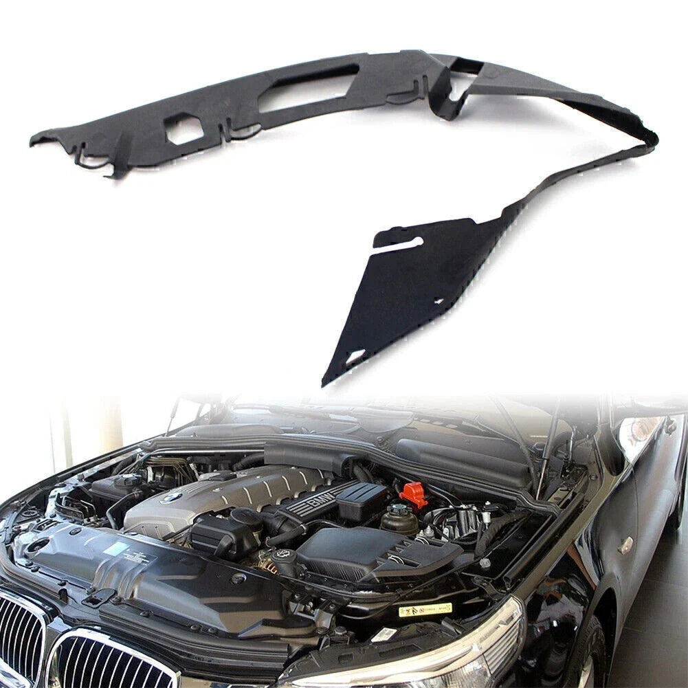 Headlight Gasket for BMW 5 Series E60 525xi 528i (2006-2010) Black ABS