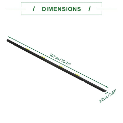 2 x Front Left & Right Weatherstrip Window Seals for Honda