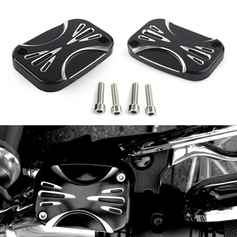 Brake Master Cylinder Cover for Harley Electra Road Glide Street FLHX (2007-2023)